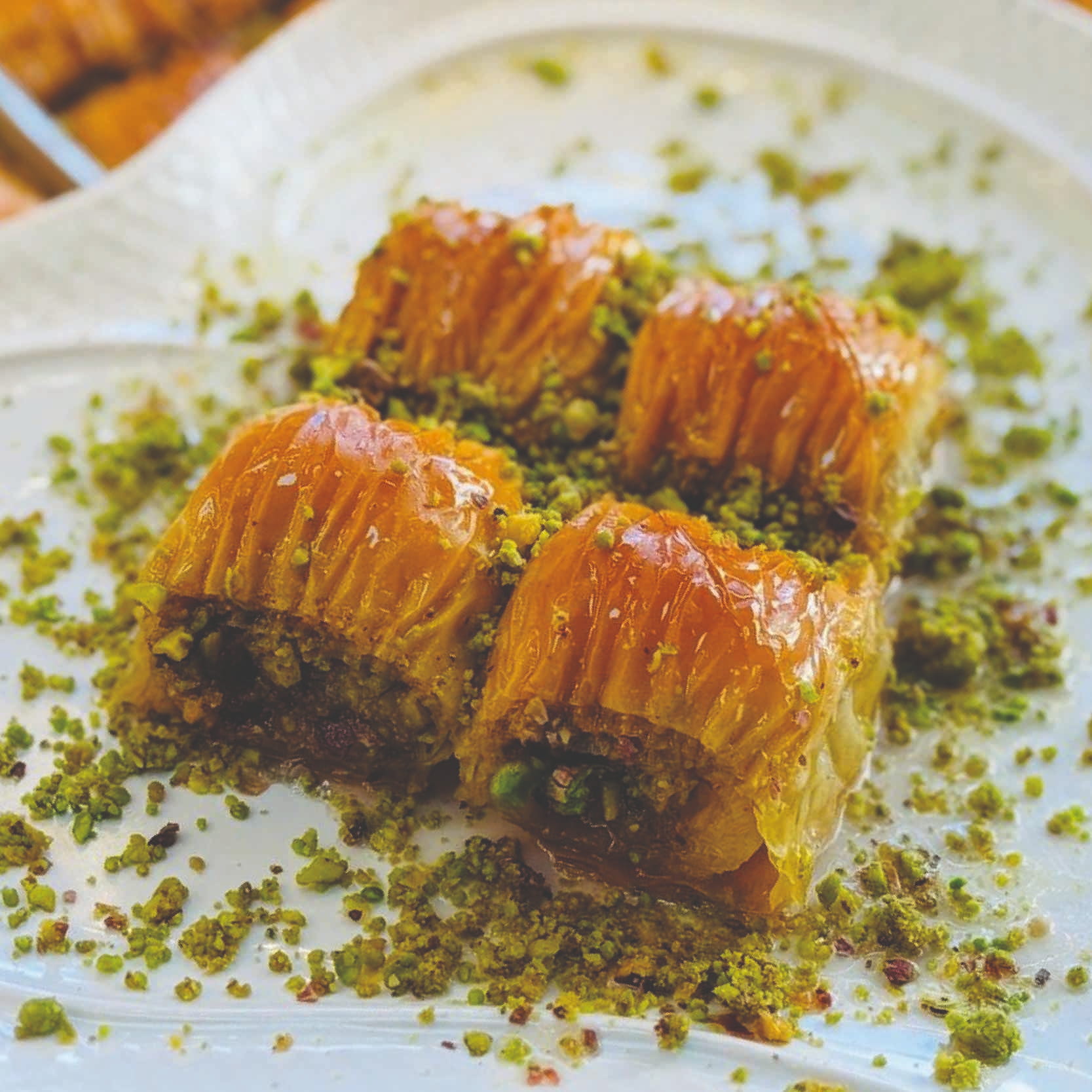 Havuç dilimi baklava